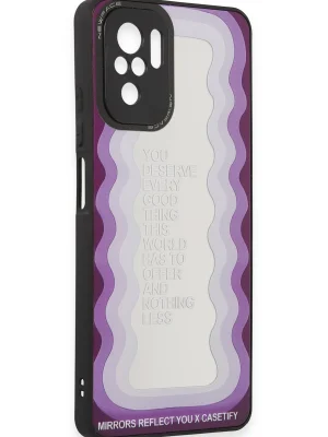 Newface Xiaomi Redmi Note 10 Kılıf Mirror Desenli Kapak - Mirror - 5