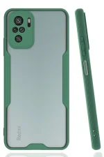 Newface Xiaomi Redmi Note 10 Kılıf Platin Silikon - Yeşil