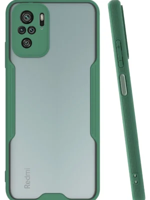 Newface Xiaomi Redmi Note 10 Kılıf Platin Silikon - Yeşil