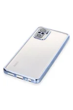 Newface Xiaomi Redmi Note 10 Kılıf Razer Lensli Silikon - Açık Mavi - Görsel 4