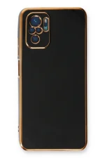 Newface Xiaomi Redmi Note 10 Kılıf Volet Silikon - Siyah - Görsel 2