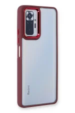Newface Xiaomi Redmi Note 10 Pro Kılıf Dora Kapak - Kırmızı