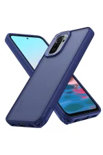 Newface Xiaomi Redmi Note 10 Pro Kılıf Elegant Kapak - Lacivert