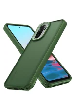 Newface Xiaomi Redmi Note 10 Pro Kılıf Elegant Kapak - Yeşil