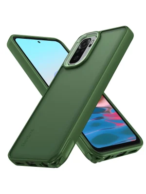 Newface Xiaomi Redmi Note 10 Pro Kılıf Elegant Kapak - Yeşil