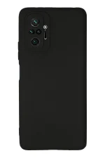 Newface Xiaomi Redmi Note 10 Pro Kılıf First Silikon - Siyah
