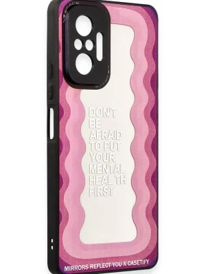 Newface Xiaomi Redmi Note 10 Pro Kılıf Mirror Desenli Kapak - Mirror - 11
