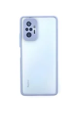 Newface Xiaomi Redmi Note 10 Pro Kılıf Montreal Silikon Kapak - Gri