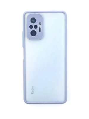Newface Xiaomi Redmi Note 10 Pro Kılıf Montreal Silikon Kapak - Gri