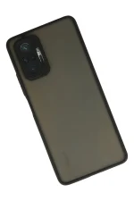 Newface Xiaomi Redmi Note 10 Pro Kılıf Montreal Silikon Kapak - Siyah - Görsel 3