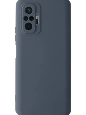 Newface Xiaomi Redmi Note 10 Pro Kılıf Nano içi Kadife Silikon - Gri