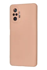 Newface Xiaomi Redmi Note 10 Pro Kılıf Nano içi Kadife Silikon - Pudra - Görsel 3