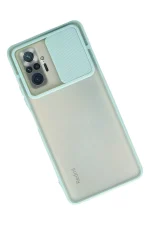 Newface Xiaomi Redmi Note 10 Pro Kılıf Palm Buzlu Kamera Sürgülü Silikon - Turkuaz - Görsel 2