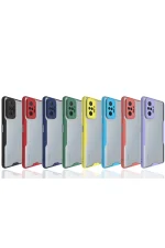 Newface Xiaomi Redmi Note 10 Pro Kılıf Platin Silikon - Sarı - Görsel 3