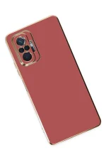Newface Xiaomi Redmi Note 10 Pro Kılıf Volet Silikon - Kırmızı - Görsel 3
