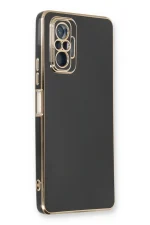 Newface Xiaomi Redmi Note 10 Pro Kılıf Volet Silikon - Siyah