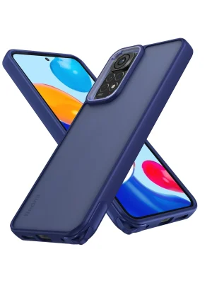 Newface Xiaomi Redmi Note 11 Kılıf Elegant Kapak - Lacivert