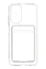 Newface Xiaomi Redmi Note 11 Kılıf Kart Şeffaf Silikon - Şeffaf - Görsel 5