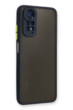 Newface Xiaomi Redmi Note 11 Kılıf Montreal Silikon Kapak - Lacivert - Görsel 2