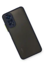 Newface Xiaomi Redmi Note 11 Kılıf Montreal Silikon Kapak - Lacivert - Görsel 3