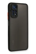 Newface Xiaomi Redmi Note 11 Kılıf Montreal Silikon Kapak - Siyah - Görsel 2