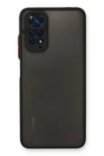 Newface Xiaomi Redmi Note 11 Kılıf Montreal Silikon Kapak - Siyah