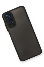 Newface Xiaomi Redmi Note 11 Kılıf Montreal Silikon Kapak - Siyah - Görsel 3