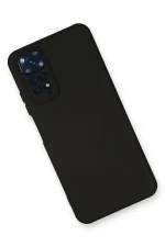 Newface Xiaomi Redmi Note 11 Kılıf Nano içi Kadife Silikon - Siyah - Görsel 3