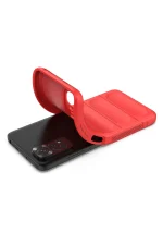 Newface Xiaomi Redmi Note 11 Kılıf Optimum Silikon - Kırmızı - Görsel 4