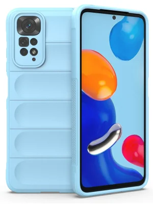 Newface Xiaomi Redmi Note 11 Kılıf Optimum Silikon - Sky Blue