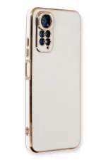 Newface Xiaomi Redmi Note 11 Kılıf Volet Silikon - Beyaz