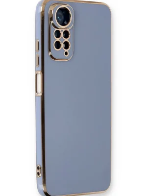 Newface Xiaomi Redmi Note 11 Kılıf Volet Silikon - Mavi