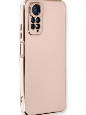 Newface Xiaomi Redmi Note 11 Kılıf Volet Silikon - Pembe