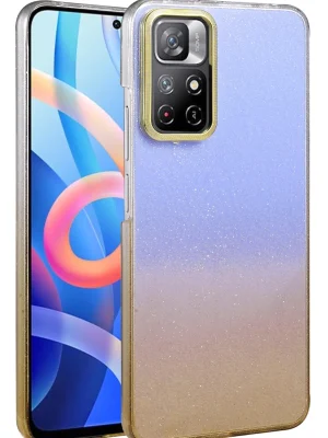Newface Xiaomi Redmi Note 11 Pro Glossy Kapak - Çöl Titanyum