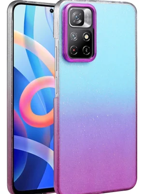 Newface Xiaomi Redmi Note 11 Pro Glossy Kapak - Mor