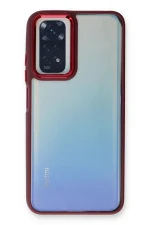 Newface Xiaomi Redmi Note 11 Pro Kılıf Dora Kapak - Kırmızı - Görsel 2