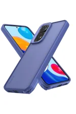 Newface Xiaomi Redmi Note 11 Pro Kılıf Elegant Kapak - Açık Mavi