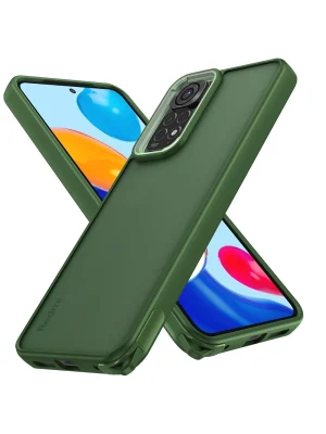 Newface Xiaomi Redmi Note 11 Pro Kılıf Elegant Kapak - Yeşil