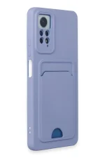 Newface Xiaomi Redmi Note 11 Pro Kılıf Kelvin Kartvizitli Silikon - Lila - Görsel 2