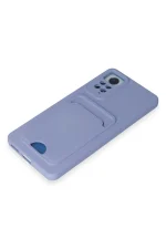Newface Xiaomi Redmi Note 11 Pro Kılıf Kelvin Kartvizitli Silikon - Lila - Görsel 4