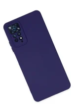 Newface Xiaomi Redmi Note 11 Pro Kılıf Nano içi Kadife Silikon - Mor - Görsel 2