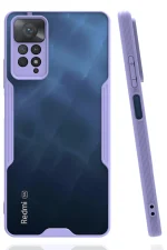 Newface Xiaomi Redmi Note 11 Pro Kılıf Platin Silikon - Lila