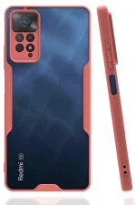 Newface Xiaomi Redmi Note 11 Pro Kılıf Platin Silikon - Pembe