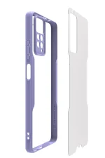 Newface Xiaomi Redmi Note 11 Pro Kılıf Platin Silikon - Sarı - Görsel 2