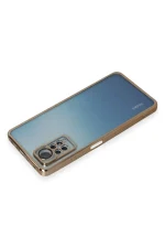 Newface Xiaomi Redmi Note 11 Pro Kılıf Razer Lensli Silikon - Gold - Görsel 3