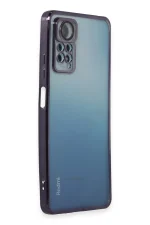 Newface Xiaomi Redmi Note 11 Pro Kılıf Razer Lensli Silikon - Mor - Görsel 2