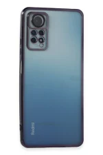 Newface Xiaomi Redmi Note 11 Pro Kılıf Razer Lensli Silikon - Mor