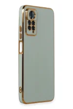 Newface Xiaomi Redmi Note 11 Pro Kılıf Volet Silikon - Açık Yeşil - Görsel 2