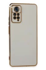 Newface Xiaomi Redmi Note 11 Pro Kılıf Volet Silikon - Beyaz