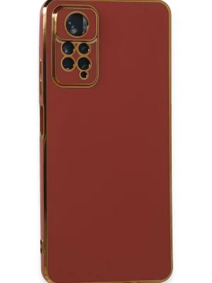 Newface Xiaomi Redmi Note 11 Pro Kılıf Volet Silikon - Kırmızı